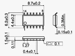 ЭКФ1533ЛИ1 микросхема фото 2