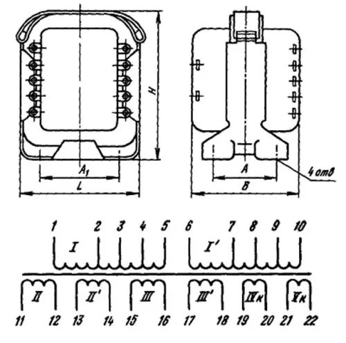 ТА168-127/220-50В трансформатор фото 3 ТА168-127/220-50В трансформатор фото 3