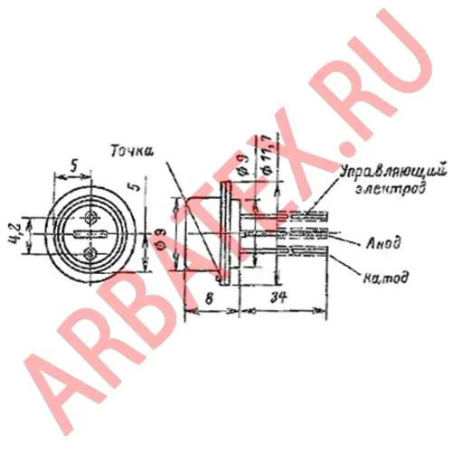 2У101Е1 тиристор фото 3 2У101Е1 тиристор фото 3