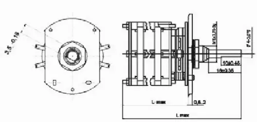 ПГ39Ш-37В переключатель галетный фото 2 ПГ39Ш-37В переключатель галетный фото 2