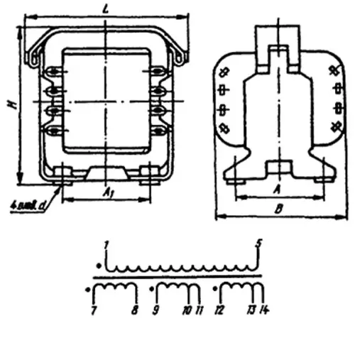 ТН16-127/220-50 трансформатор фото 3 ТН16-127/220-50 трансформатор фото 3