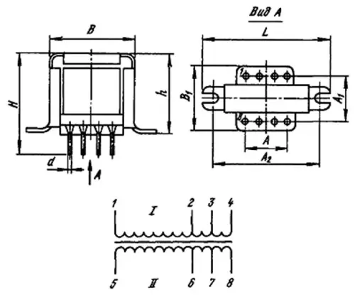 ТОТ-73 трансформатор фото 3 ТОТ-73 трансформатор фото 3