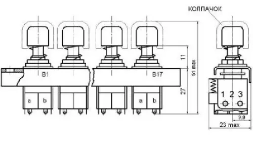 ПК1-10 переключатель фото 4