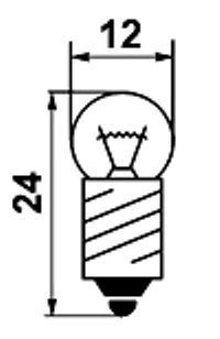 МН-3.5-0.26 Е10/13 лампа накаливания фото 3 МН-3.5-0.26 Е10/13 лампа накаливания фото 3