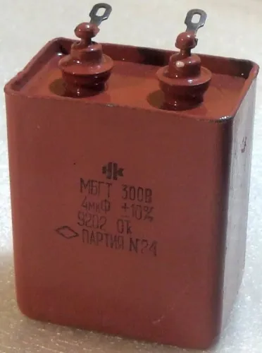 МБГТ 300в 4 мкф фото 2 МБГТ 300в 4 мкф фото 2