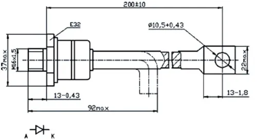 ДЧ161-160-13 диод фото 2 ДЧ161-160-13 диод фото 2