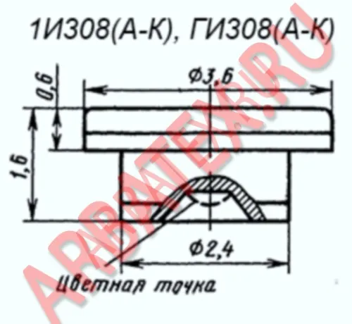 1И308Ж диод фото 3