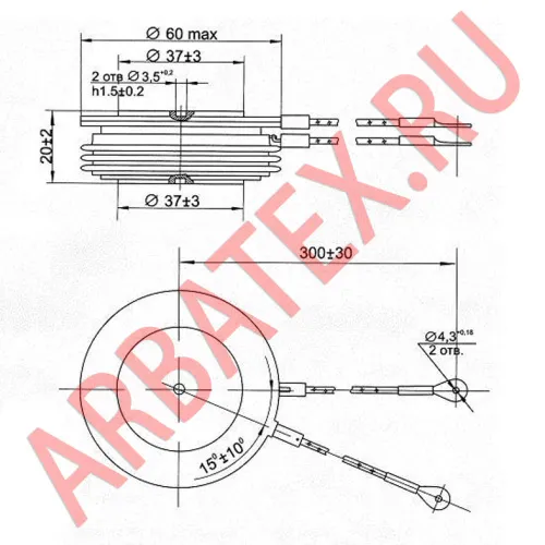 ТБ143-100-12-643 тиристор фото 3 ТБ143-100-12-643 тиристор фото 3