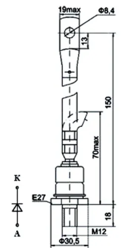 Д151-125-7 диод фото 2
